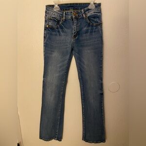 SHEIN Classic Straight Blue Jeans